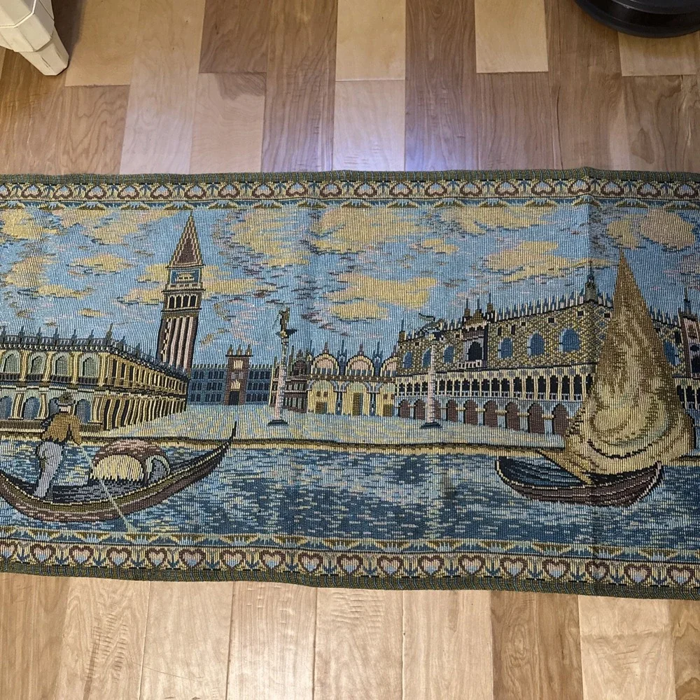 Handcrafted vintage woven